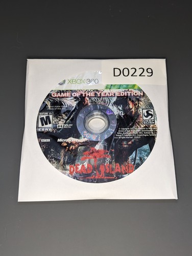 Dead island game the year - game, of