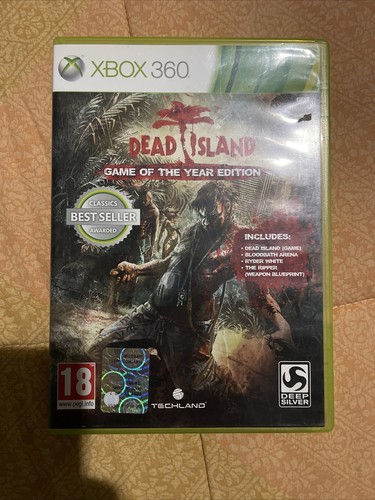 Xbox 360 dead island game - xbox,